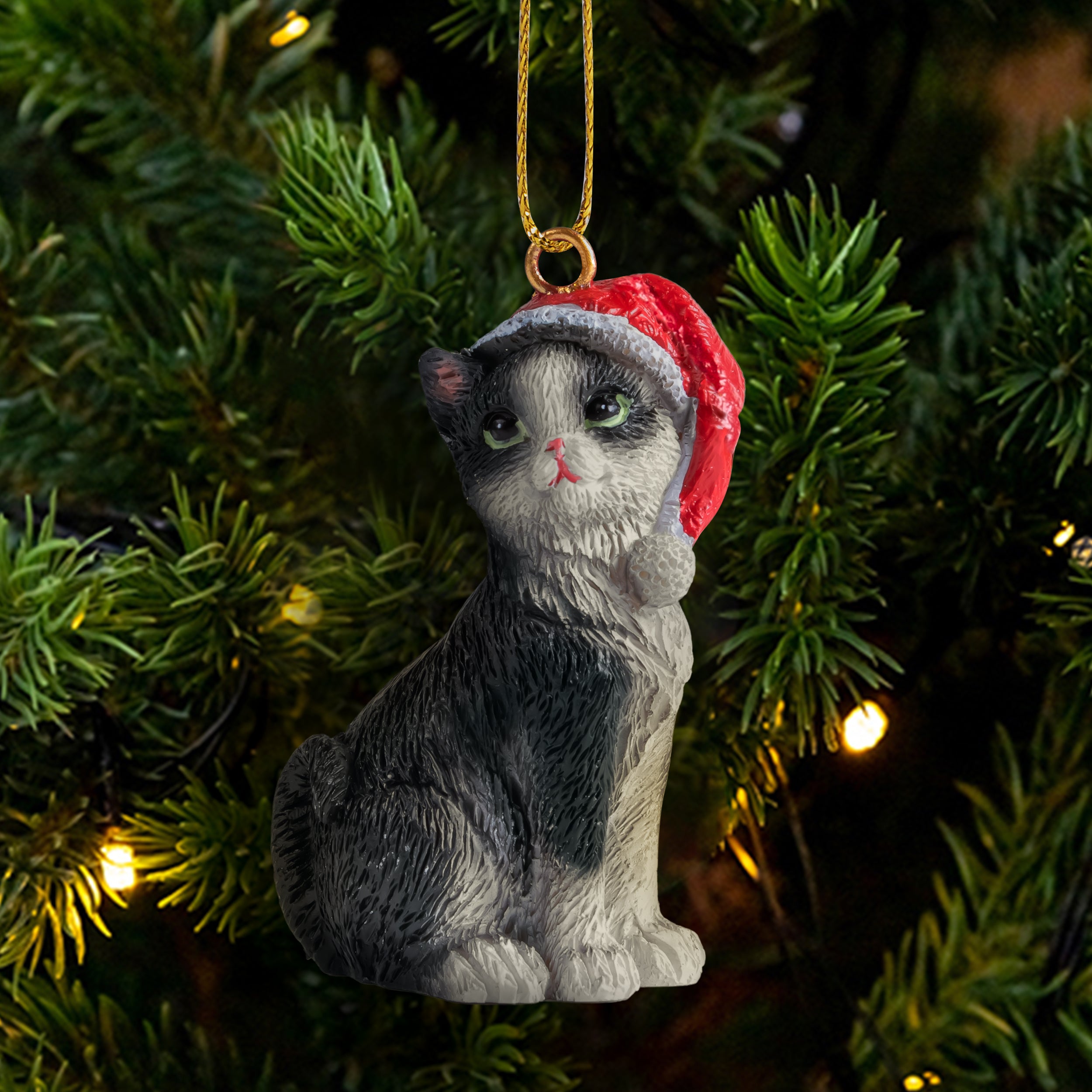 Cat Christmas Ornament
