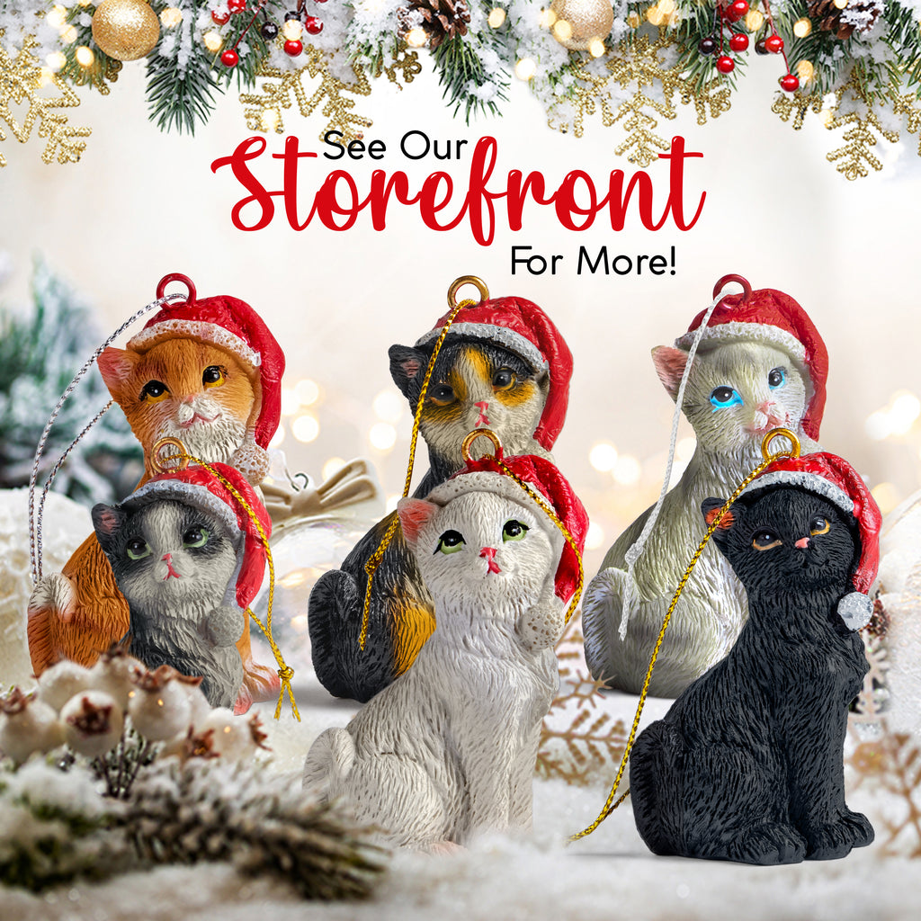 Cat Christmas Ornament