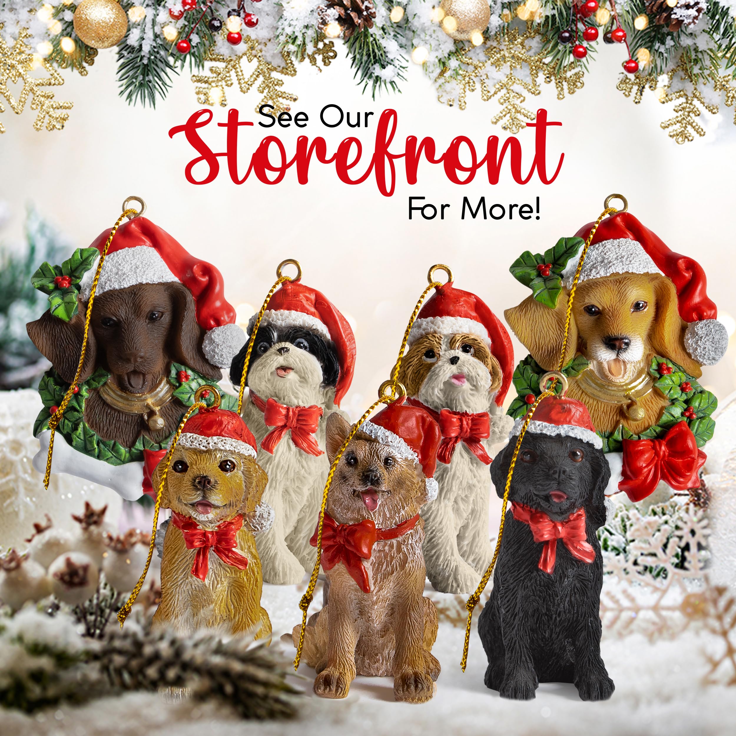 Dog Christmas Ornaments