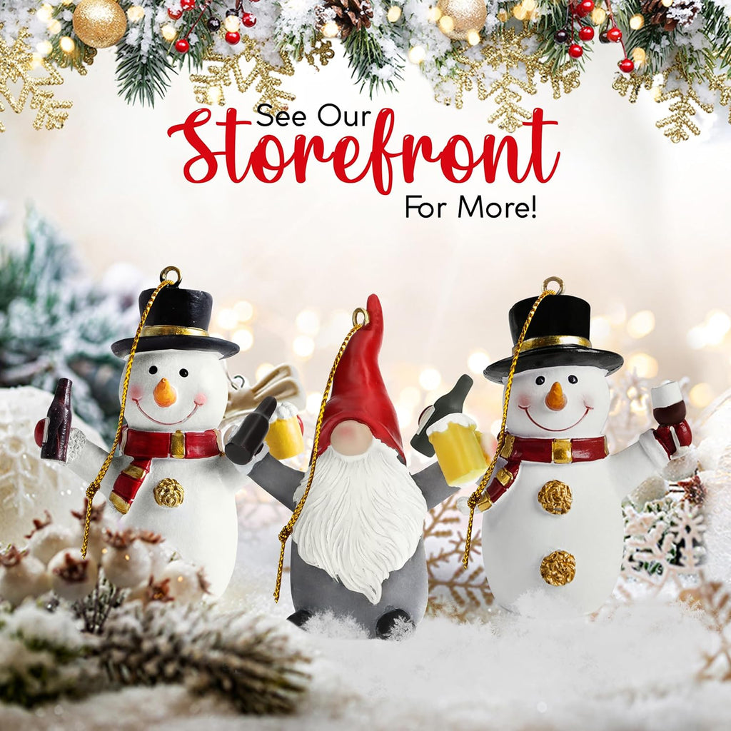 Snowman & Gnome Ornaments Wholesale