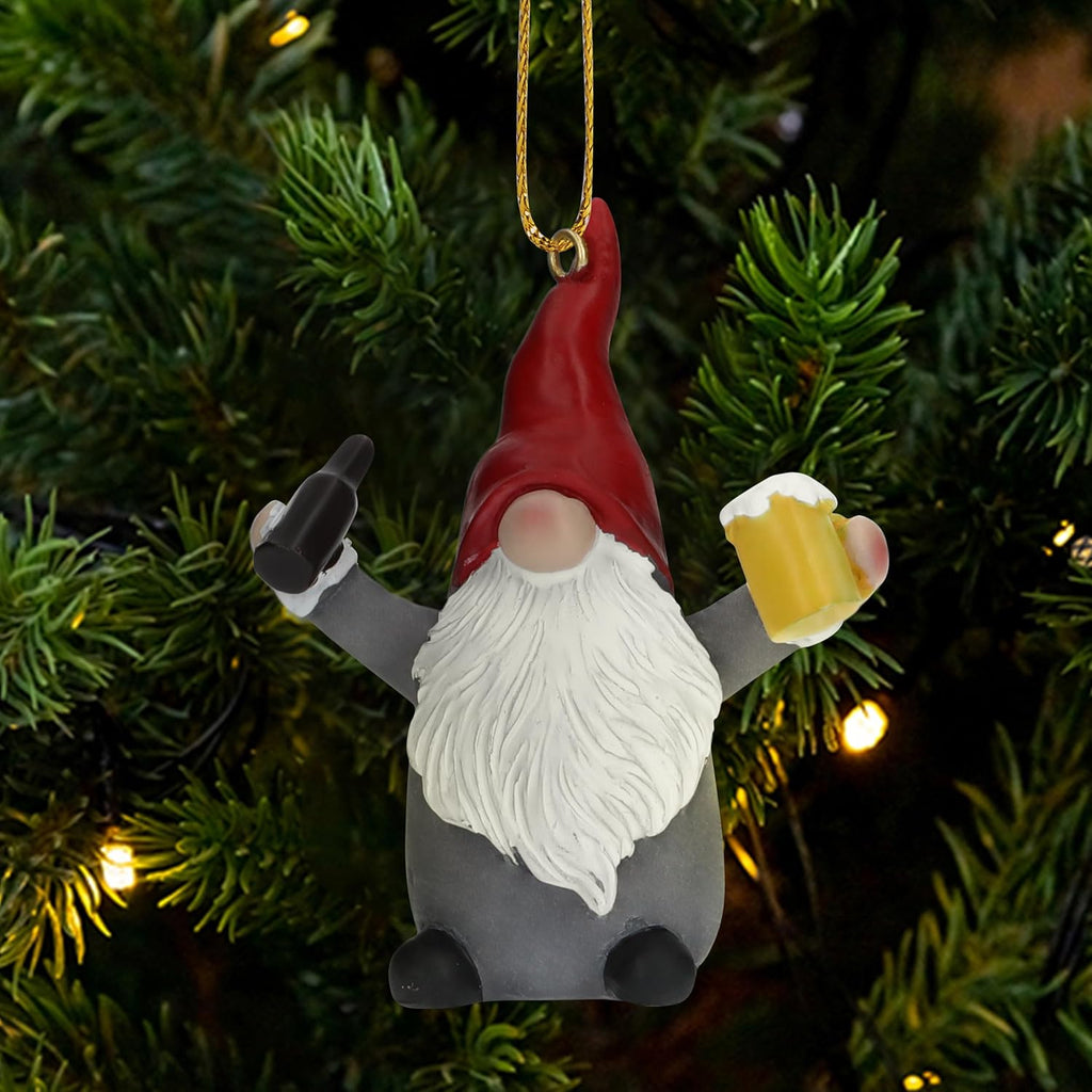 Snowman and Gnome Ornaments
