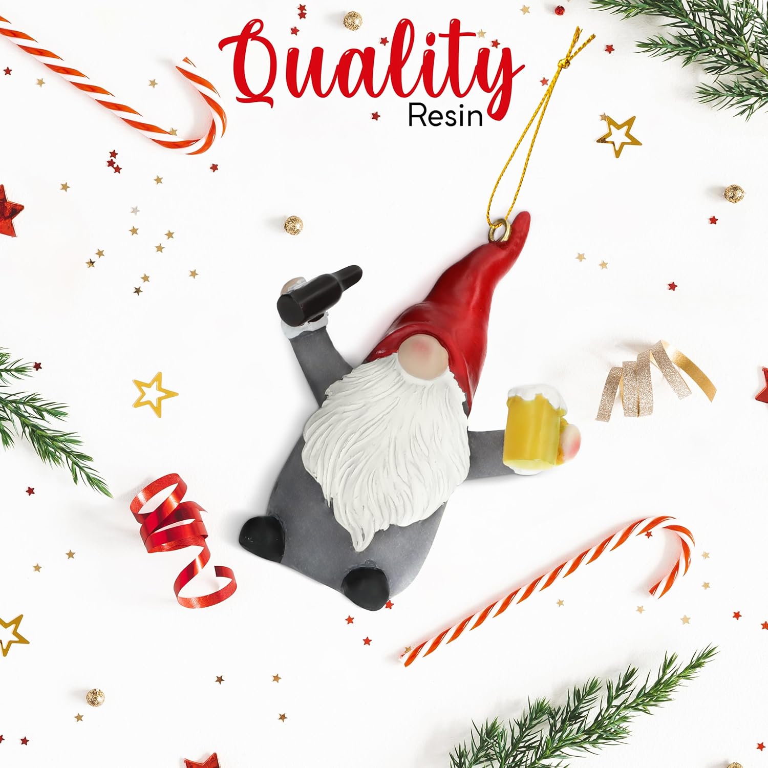 Snowman and Gnome Ornaments