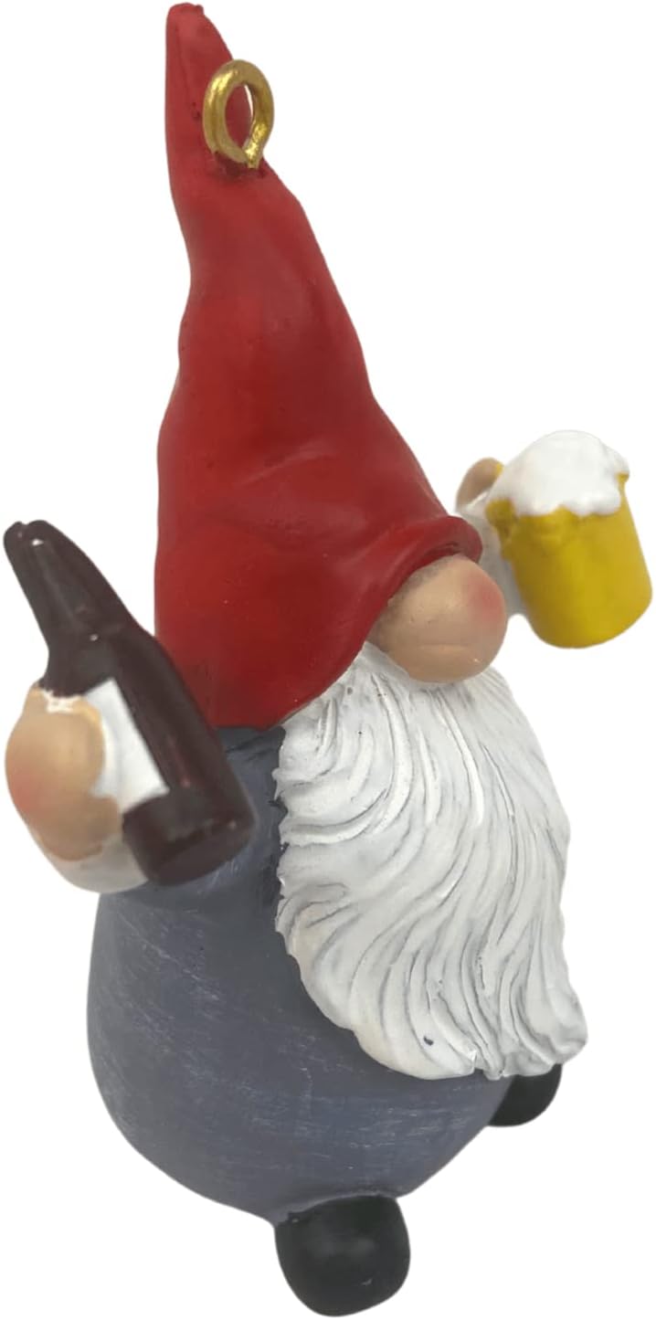 Snowman and Gnome Ornaments