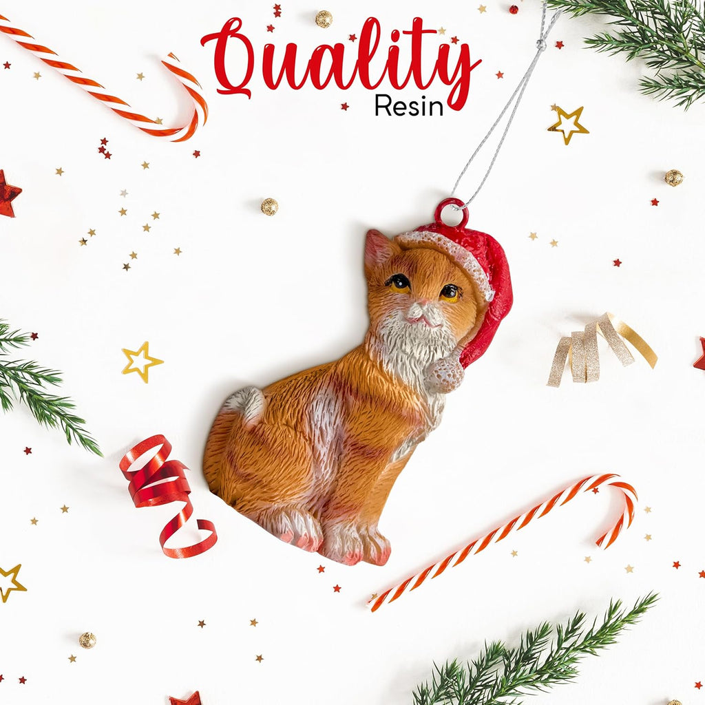 Cat Christmas Ornament
