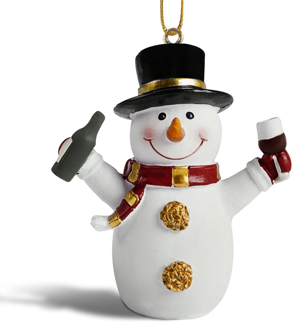 Snowman and Gnome Ornaments