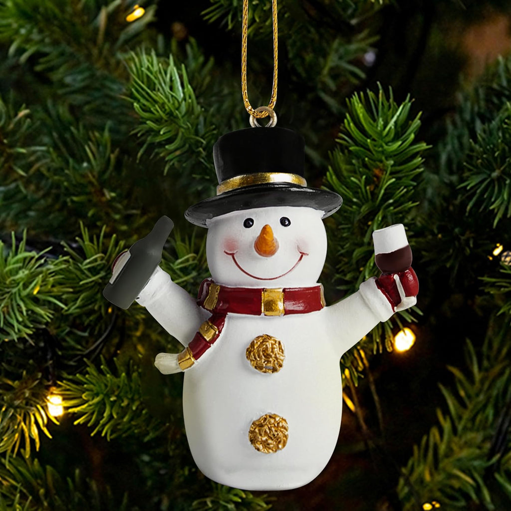 Snowman and Gnome Ornaments
