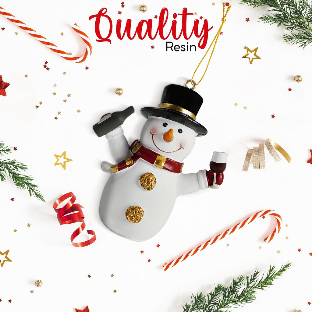 Snowman and Gnome Ornaments