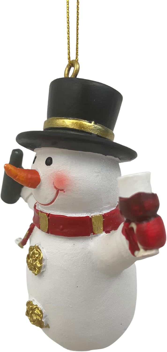 Snowman and Gnome Ornaments